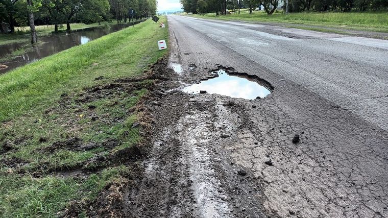 Santa Fe reclama a la Nación por el mal estado de la ruta 11