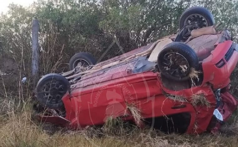 Una persona murió y otra resultó herida tras un accidente en Bell Ville. (Bomberos)