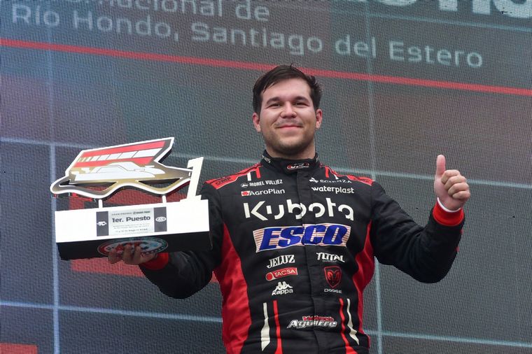 Valentín Aguirre, ganador de la final de TC en Termas.
