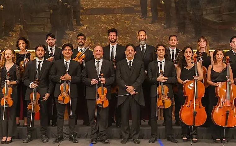 La Orquesta de Cámara del Congreso en su concierto apertura 2024. Fue el 25 de marzo.