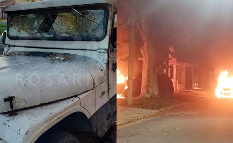 Tres detenidos vinculados a Alan Funes por incendios de vehículos en Rosario.