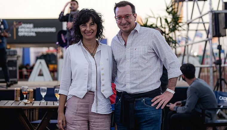 Alianza. Rosana Nardi y Martin Defilippi, Managing Director de C3.