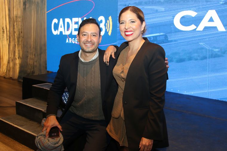Raúl Monti y Geo Monteagudo, conductores de Viva la Radio.