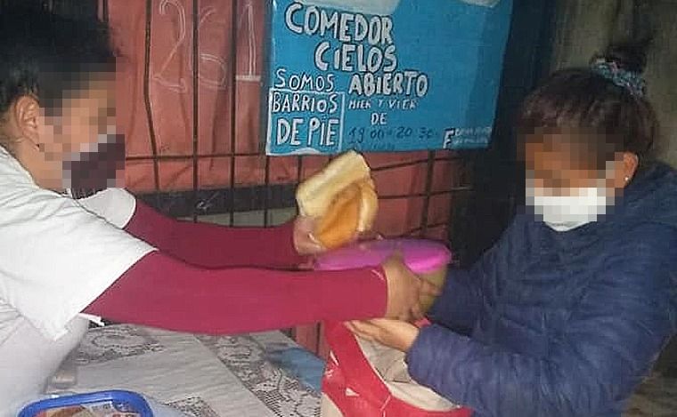 Cielos abierto (Avellaneda, Bs As), uno de los comedores que  ya no funciona.