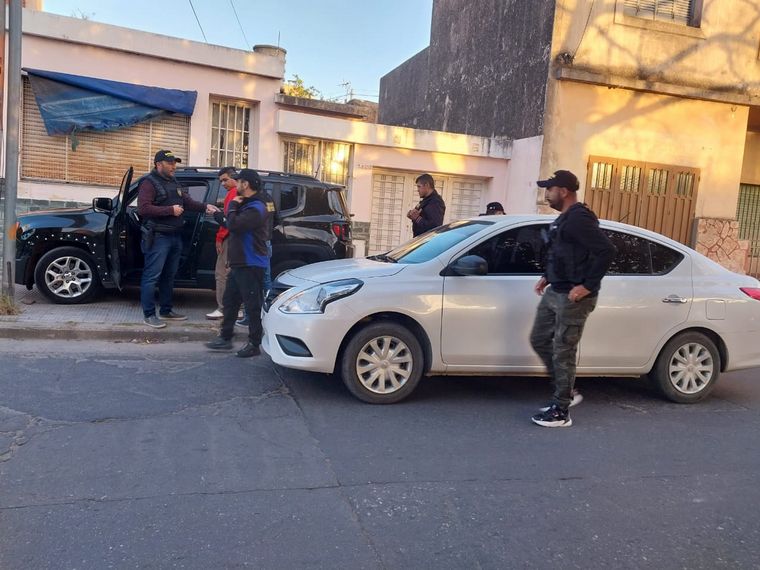 FOTO: Operativos por robos en Córdoba y La Pampa. (Policía)