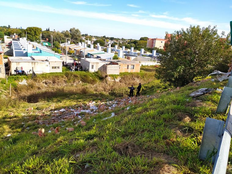 Volcó un camión con miles de kilos de azúcar. 