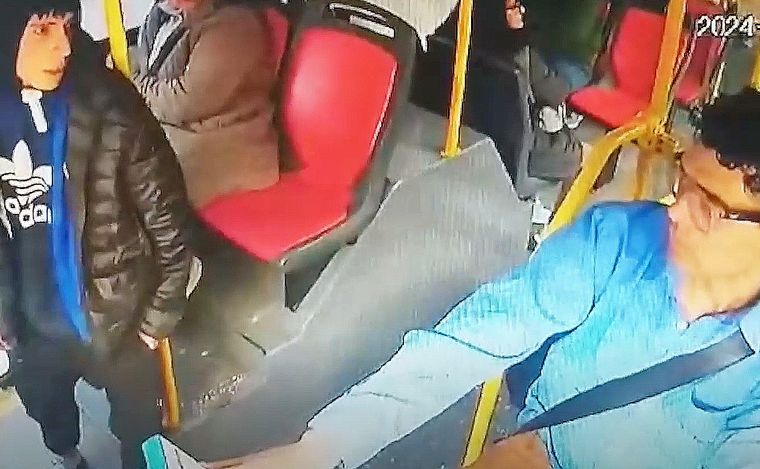 Robo con polémica en la línea 168