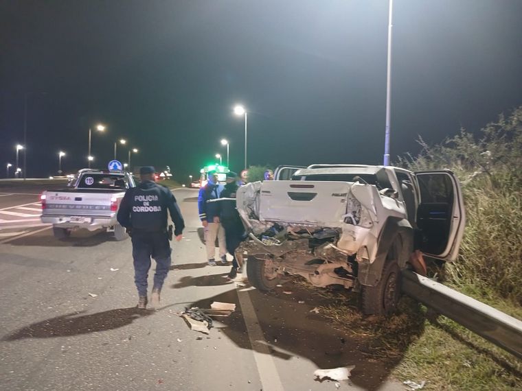 El jefe comunal de Rayo Cortado sufrió un accidente automovilístico en Córdoba