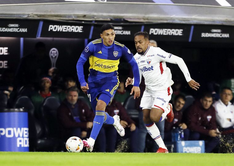 Boca ante Fortaleza en la 