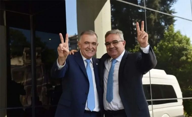 Osvaldo Jaldo y Raúl Jalil