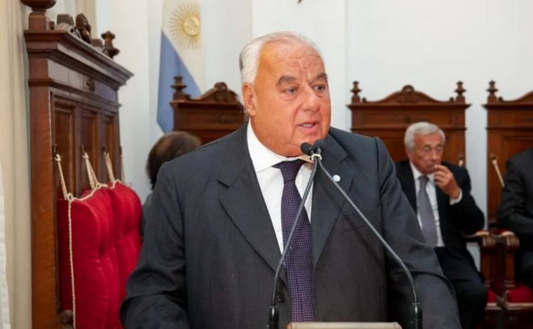 Rafael Gutiérrez, presidente de la Corte Suprema de Santa Fe. 
