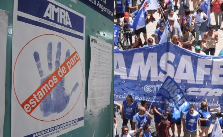 Paritaria estatal en Santa Fe: desde el gobierno convocan a docentes y médicos.