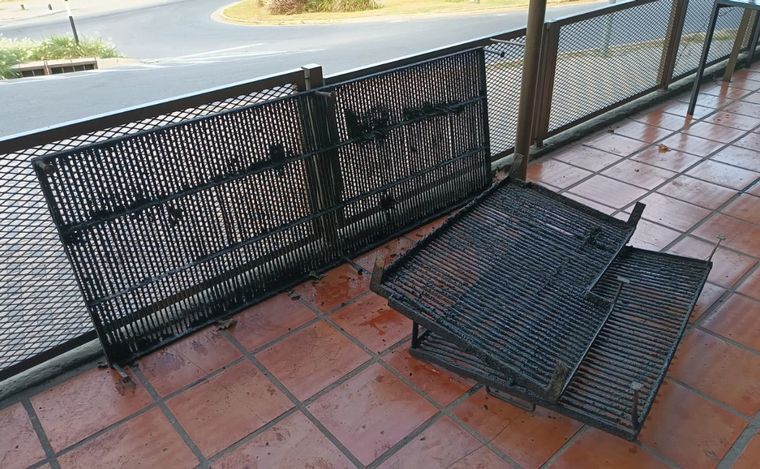 Alarma en zona norte por un principio de incendio en una reconocida parrilla.