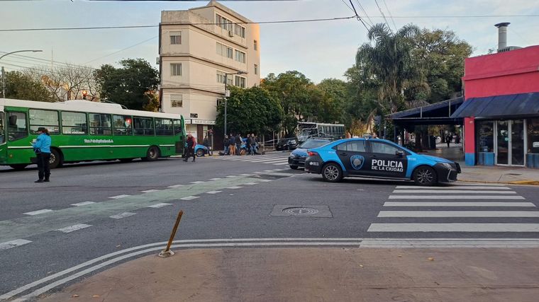 Hubo al menos 17 heridos por el choque de dos colectivos en Chacarita.