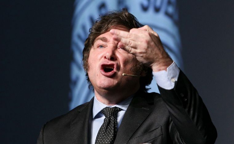 Javier Milei, presidente argentino.