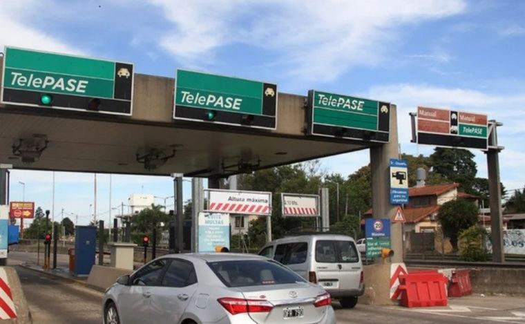 Peajes con Telepase.