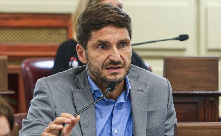 Maximiliano Pullaro, gobernador de Santa Fe.