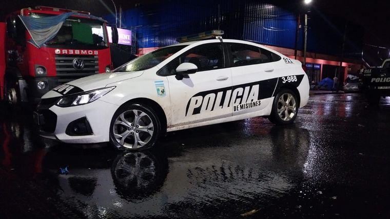 Protesta de policías en Misiones