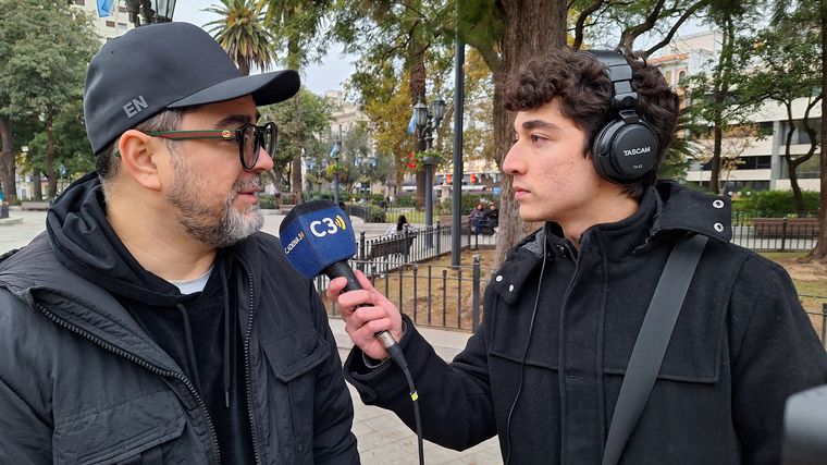 Maximiliano Córdoba, director de producción del espectáculo