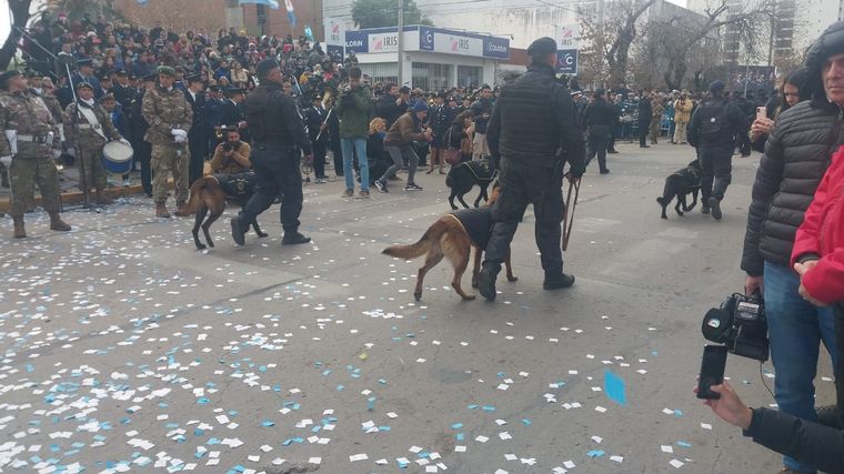 Llaryora preside el tradicional desfile cívico-militar en Río Cuarto
