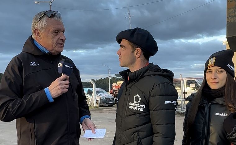Todino y el Mustang, tambien la serie mas rápida del domingo