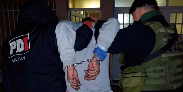 El Baboso se resistió a la detención.(El Litoral)