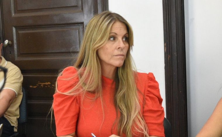 María Fernanda Rey en el Concejo Municipal.