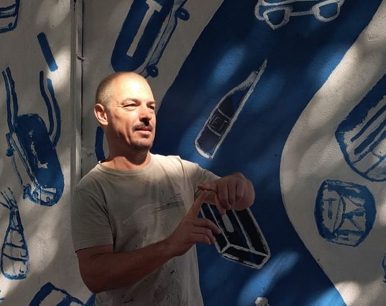 El mural de Tec en San Pablo: Un tributo colorido a Talleres en tierra brasileña