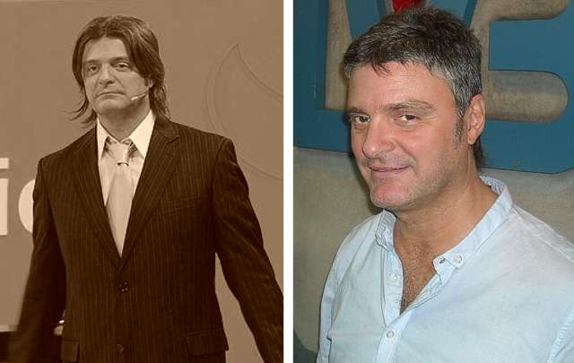 Sergio Zuliani, antes y después.