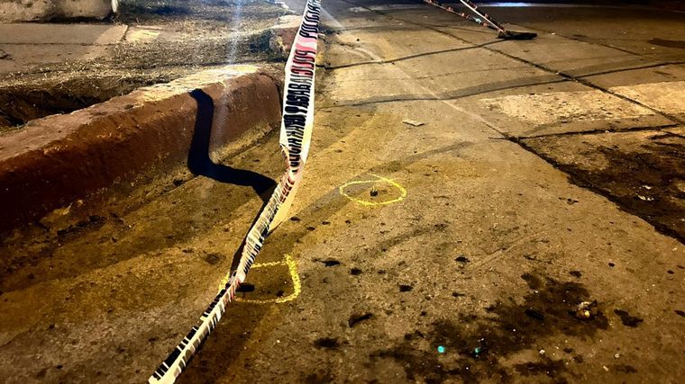 Tiroteo en barrio Los Plátanos