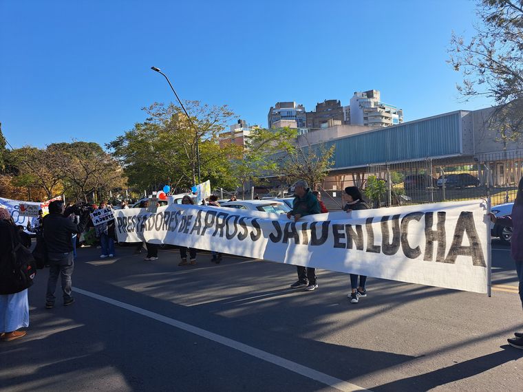 Movilización de discapacidad en Córdoba en rechazo de la desregulación del nomeclador