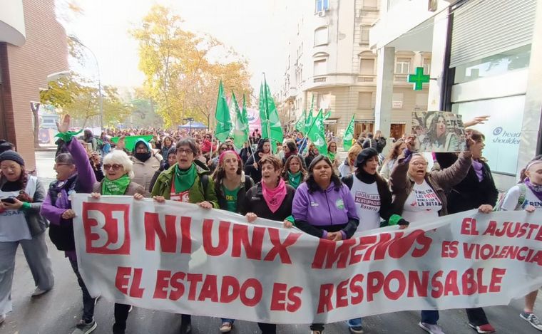 Rosario se tiñó de lucha en el noveno aniversario de 