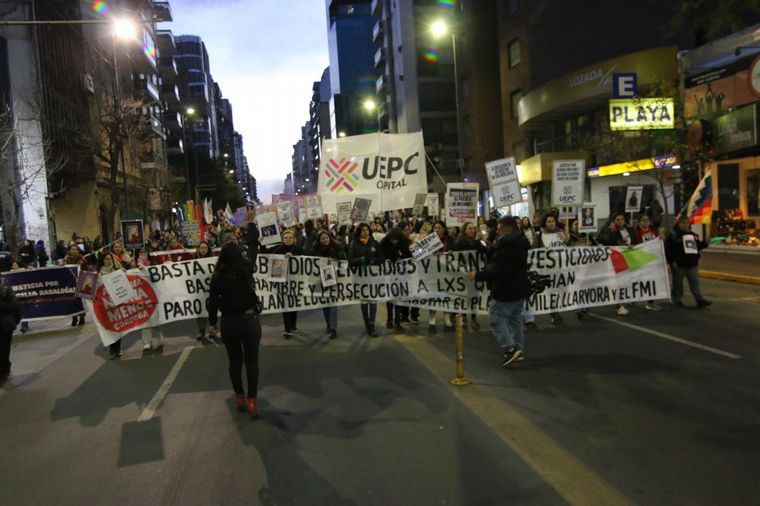 Una multitud se moviliza por el noveno aniversario de Ni Una Menos