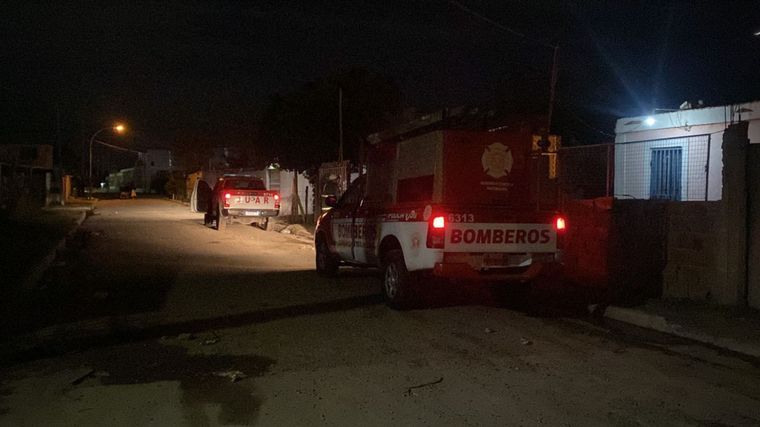 Incendio en barrio Marqués Anexo (Foto: Cadena 3)