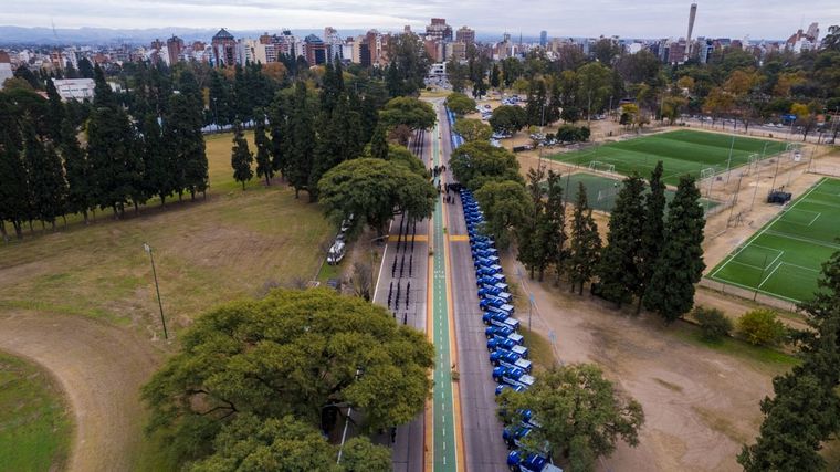 Más de 200 patrulleros se incorporan a la Policía. (Foto: Gobierno de Córdoba)