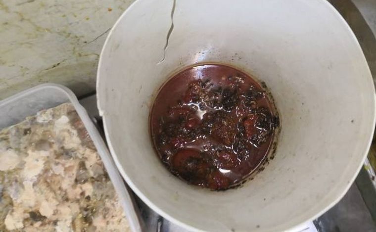 Así quedó la mercadería del bar del Pabellón tras la toma de 2018. (Archivo)