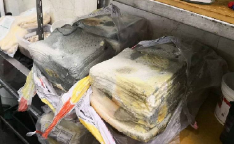 Así quedó la mercadería del bar del Pabellón tras la toma de 2018. (Archivo)