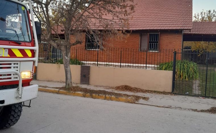 El complejo donde se produjo el incendio y muerte.