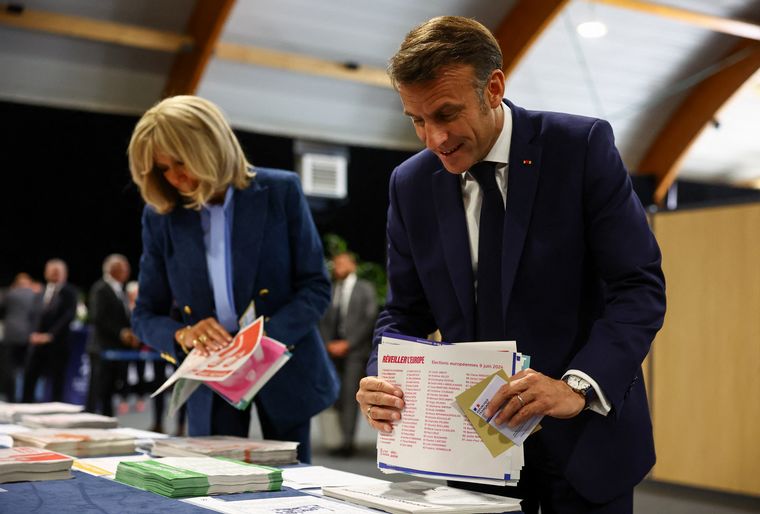 Macron sufrió una dura derrota y anticipó las elecciones parlamentarias en Francia. 