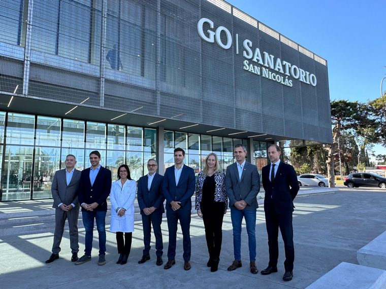 La inauguración de la primera clínica con sistema de voucher de salud en San Nicolás.