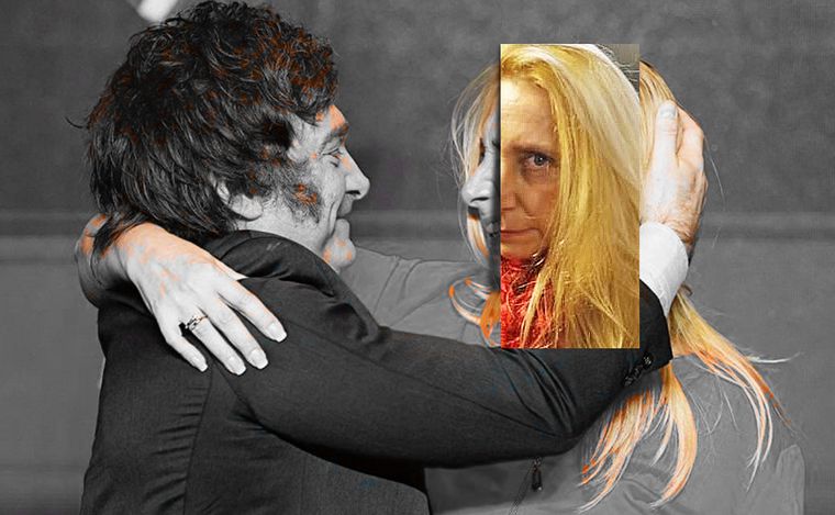 Karina Milei, cada vez con más poder en el gobierno de su hermano (Collage Juan PG).