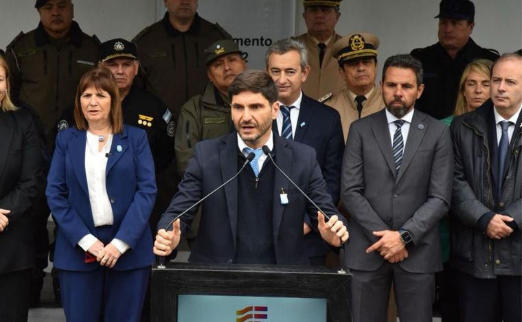 Rosario: Pullaro y Bullrich hablaron sobre el combate al narcotráfico. 