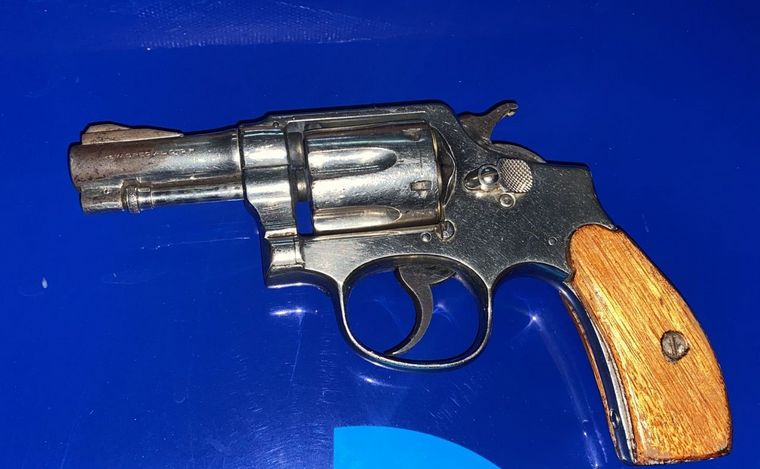 Las armas secuestradas por la Policía. (Foto: Policía de Córdoba)