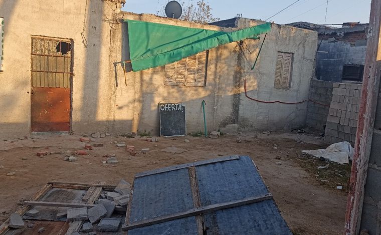 El lugar de barrio Renacimiento donde ocurrió el tiroteo. (Federico Borello/Cadena 3)