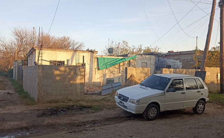 El lugar de barrio Renacimiento donde ocurrió el tiroteo. (Federico Borello/Cadena 3)