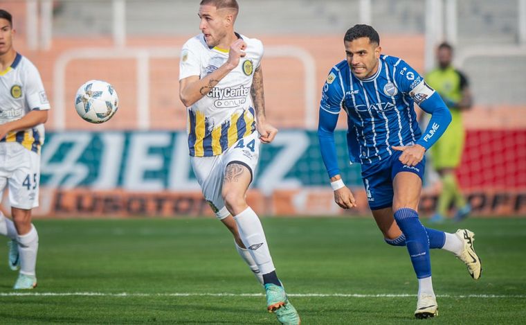 Rosario Central vs. Godoy Cruz. Liga Profesional 2024. 