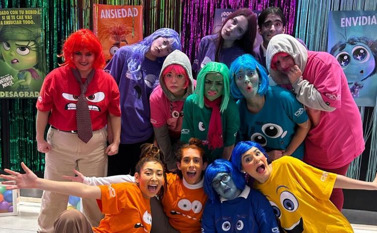 Las emociones de Intensa/Mente, en la avant premire de Cadena 3 y Cines Dino.