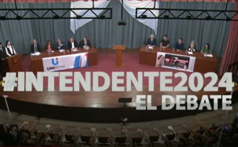 Debate de candidatos a intendente de Río Cuarto.
