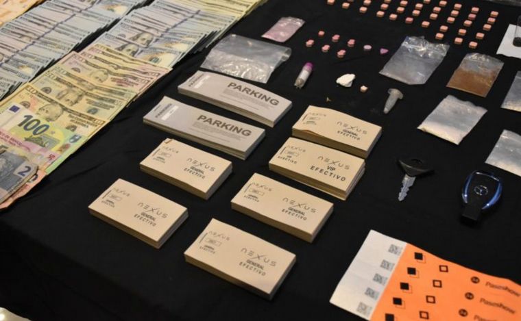 En la fiesta secuestraron diferentes drogas sintéticas. (Foto: MPF).