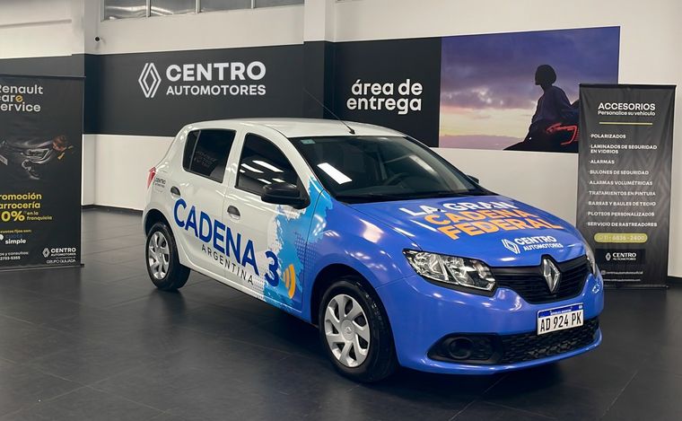 Así luce el nuevo móvil de Cadena 3 Buenos Aires.